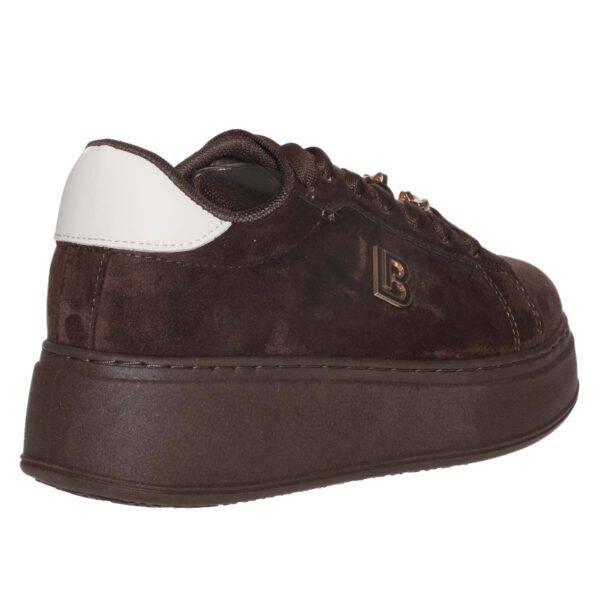 LAURA BIAGIOTTI FLATFORM SNEAKERS 9820 BROWN