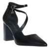 ENVIE BLOCK-HEEL POINTY PUMPS E45-24277 BLACK