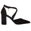 ENVIE BLOCK-HEEL POINTY PUMPS E45-24444 BROWN