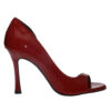 SM_R8935 ENVIE PEEP-TOE PUMPS E02-24721 RED