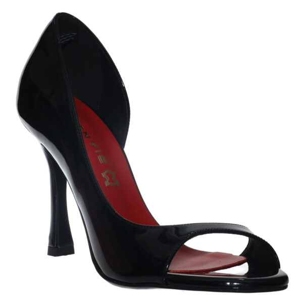 ENVIE PEEP-TOE PUMPS E02-24721 BLACK