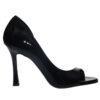 ENVIE PEEP-TOE PUMPS E02-24721 BLACK