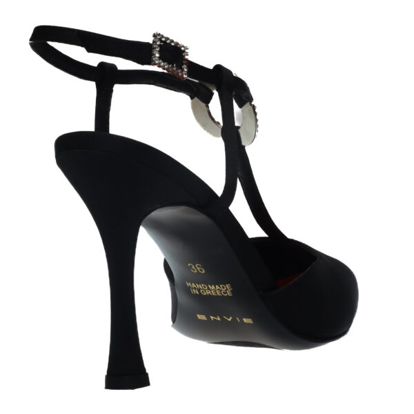 SM_R9274 ENVIE SLINGBACK POINTY PUMPS E02-24730 BLACK