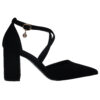 SM_R9276 ENVIE BLOCK-HEEL POINTY PUMPS E45-24444 BLACK