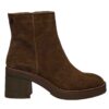 ENVIE CASUAL BLOCK HEEL BOOTIES E12-24049 CAMEL