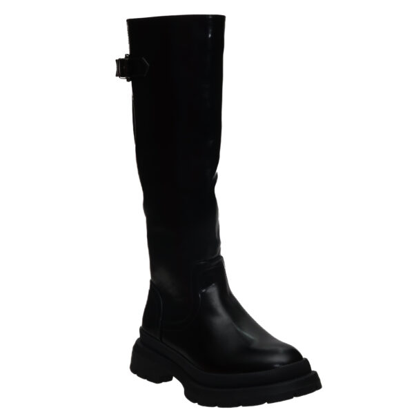 B-SOFT COMFORT BIKER BOOTS 20727-7 BLACK