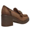 MALENA MID-HEEL LOAFERS 57106 CAMEL