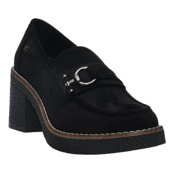 MALENA MID-HEEL LOAFERS 57106 BLACK