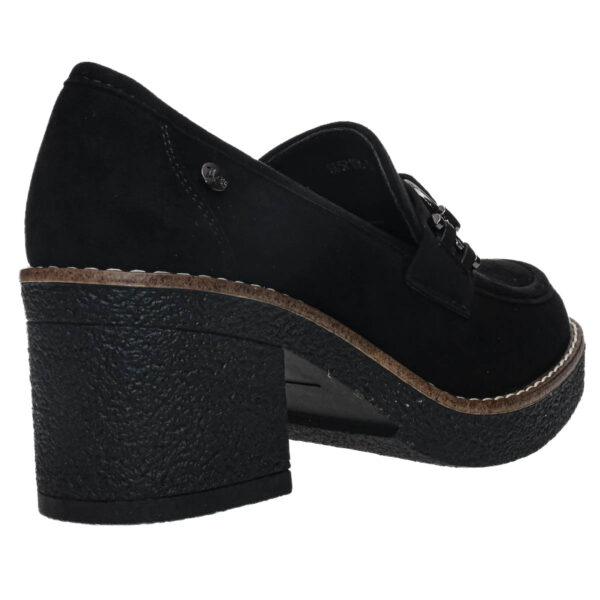 MALENA MID-HEEL LOAFERS 57106 BLACK