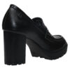 XTI BLOCK-HEEL LOAFERS 146091 BLACK