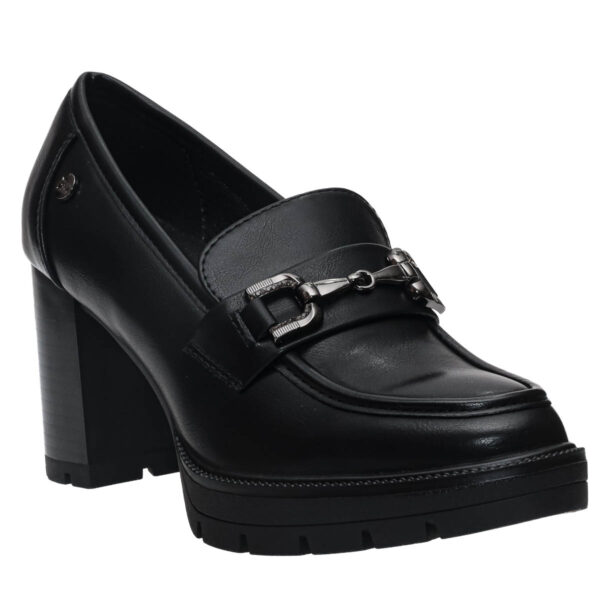 MALENA HIGH-HEEL LOAFERS 57109 BLACK