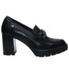 MALENA HIGH-HEEL LOAFERS 57109 BLACK