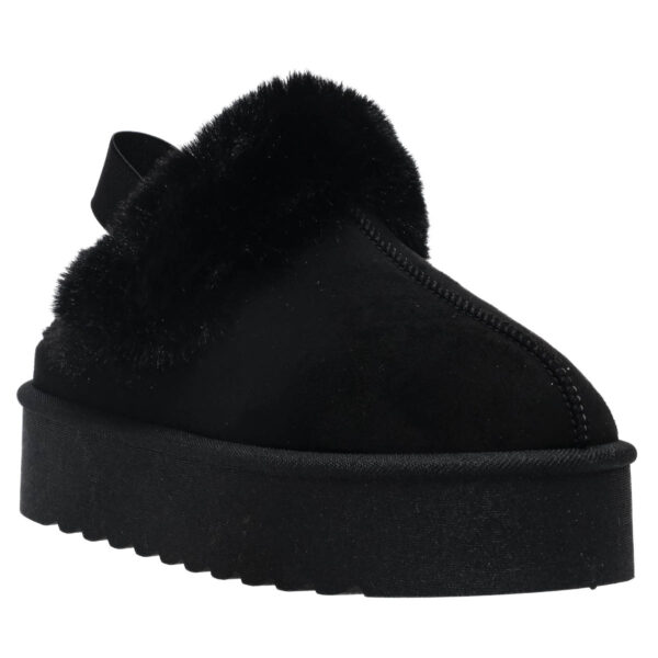 ENVIE FUR MULES V41-24016 BLACK