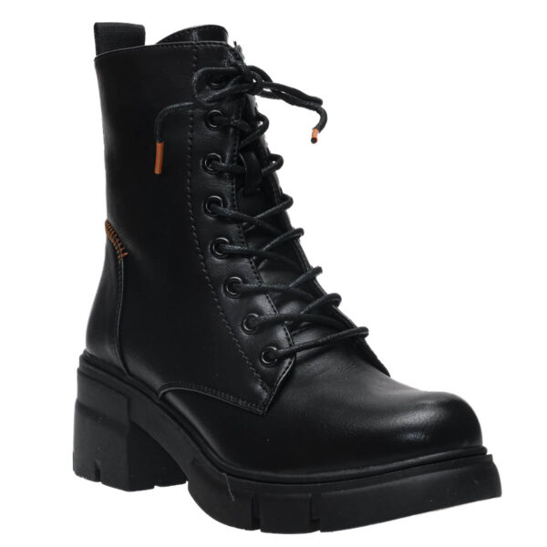 REFRESH BIKER BOOTIES 170919 BLACK