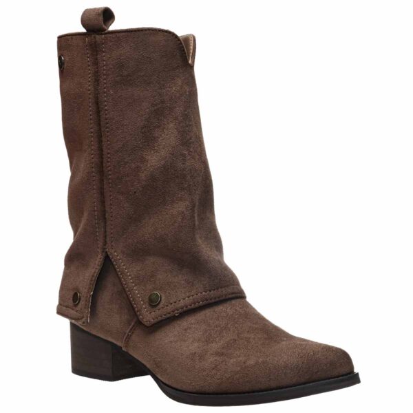 XTI  FOLD OVER COW BOOTIES 146478 PORO