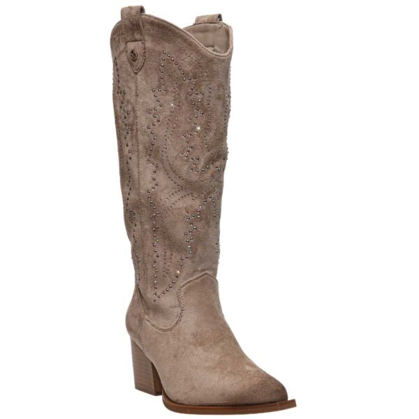 XTI COW BOOTS 146101 BEIGE