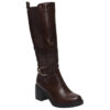 MALENA MID-HEEL BOOTS 57137 BROWN